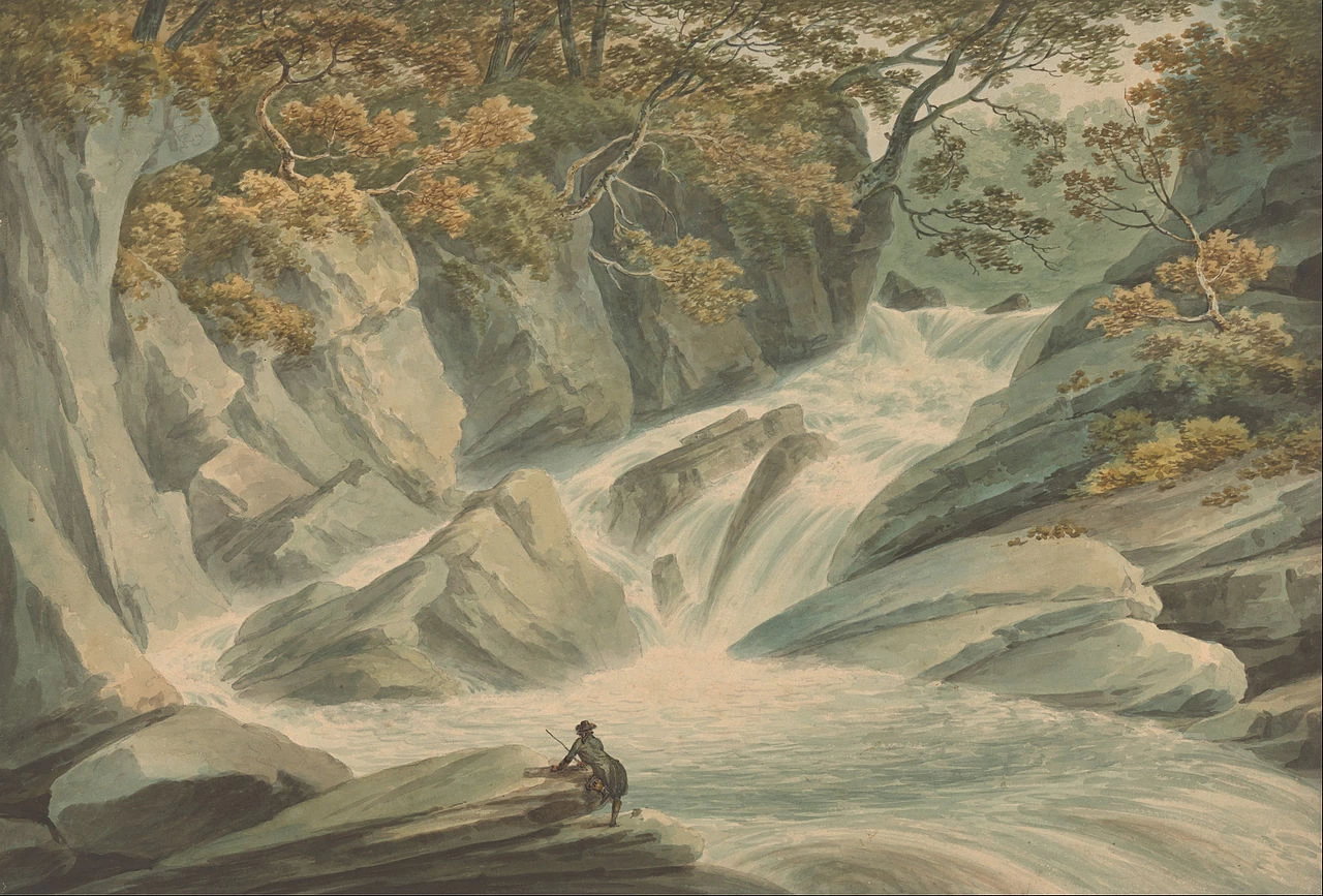 Hafod - Parte superiore della cascata, Yale Center, New Haven